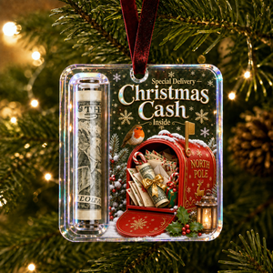 Christmas Cash Holder Ornament Gift for Family
