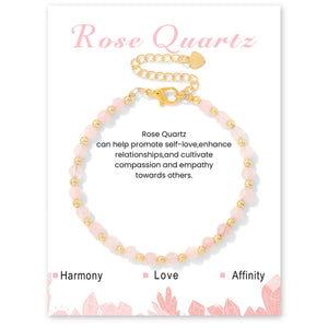 4mm healing stone beaded bracelet