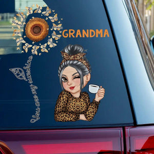 You Are My Sunshine Grandma - Personalized Decal