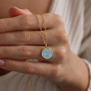 Enamel Mini Cross Necklace, Tiny Cross Necklace, Religious Necklace