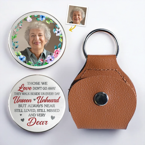 I Will Carry Your Memory With Me - Memorial Personalized Keychain Pocket Hug