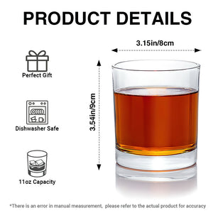 Personalized Gift For Dad – Dirt Bike Round Glass