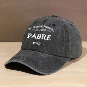Mis Personas Favoritas Me Llaman - Personalized cap