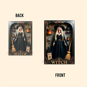 Magical Witch - Personalized Witch Custom Shaped Acrylic Plaque