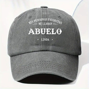Mis Personas Favoritas Me Llaman - Personalized cap