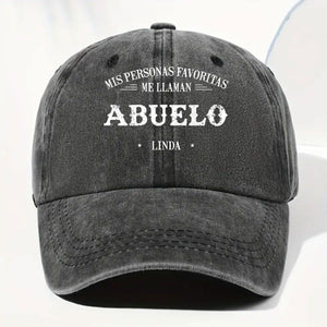 Mis Personas Favoritas Me Llaman - Personalized cap