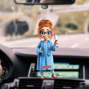 Congratulations Class Of - Personalized College Graduation Acrylic Ornament