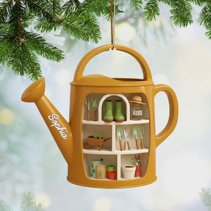 Celebrate Gardening Joy With Custom Garden Tools Design, Personalized Ornament, Gift For Gardening Enthusiasts