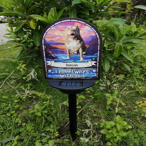 I'm Always With You - Personalized Photo Solar Light