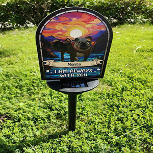 I'm Always With You - Personalized Photo Solar Light