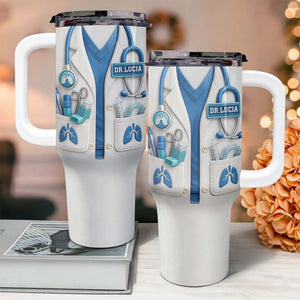DR – Custom 40oz Tumbler | Personalized Gift For Doctor