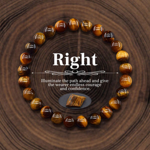 Fashion Natural Stone Beaded Bracelets Healing Stone Bracelet Energy Jewelry Gifts