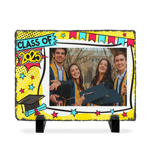 Personalized Graduation Stone With Stand,Graduation Photo Frame, Graduation Gift Idea