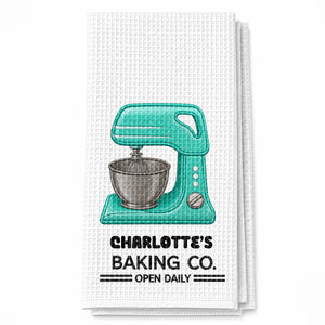 Personalized "Baking Co." Kitchen Towel – Gift For Bakers & Baking Lovers
