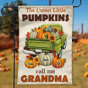Personalized Grandma Gifts Garden Flag Fall Decoration