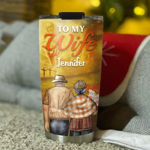 Marrying You Was The Best Decision - Personalized Custom Tumbler Gift For My Wife