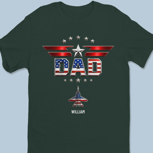 Personalized "Patriot Since Day One" T-Shirt – Father's Day Gift For Dad And Grandpa