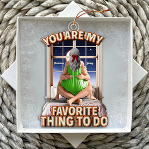 Naughty Couple - Personalized Acrylic Ornament Gifts For Couples