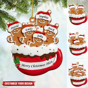 Personalized Christmas Family Ornament