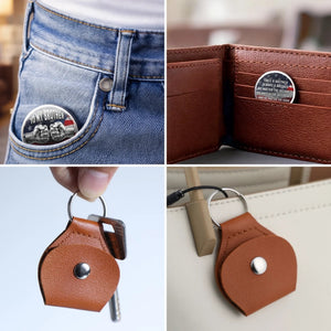 Custom Pocket Hug - Personalized America 250th Anniversary Gifts For Brother