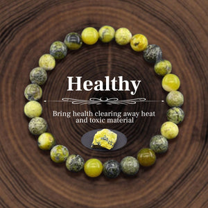 Fashion Natural Stone Beaded Bracelets Healing Stone Bracelet Energy Jewelry Gifts