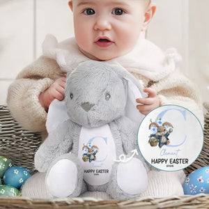 Family Personalized Custom Easter Bunny Plush - Easter Gift For Family Members