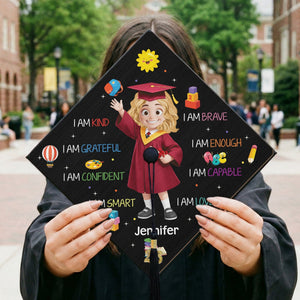 Custom Preschool Kindergarten Graduation - Personalized Graduation Cap Topper