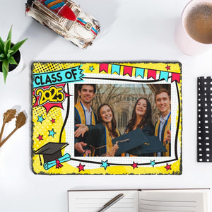 Personalized Graduation Stone With Stand,Graduation Photo Frame, Graduation Gift Idea