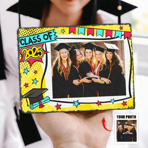 Personalized Graduation Stone With Stand,Graduation Photo Frame, Graduation Gift Idea