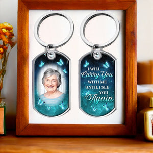 You Hold My Heart Forever - Memorial Personalized Keychain