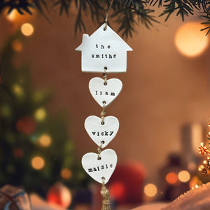 Engraved Name Family Member Personalized Gift, Housewarming Gift