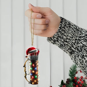 Personalized Archery Christmas Ornament Archery Christmas Gift Decoration