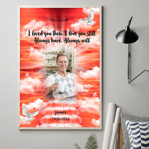 I Will Miss You Personalized Memorial Canvas/Poster