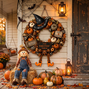 "Happy Halloween β Farm Fresh Pumpkins" β Personalized Wood Sign | Gift For Families & Fall Lovers