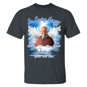 Custom Photo In Loving Memory - Memorial Personalized T shirt