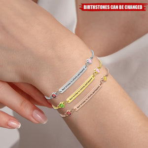 Personalized Birthstones Bracelet For Bestie, Best Friend