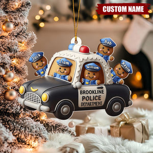 Our Department - Personalized Ornament Christmas Gift for Police Officer