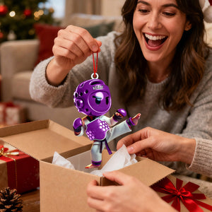 Custom Name Taekwondo Christmas Ornament - Personalized Ornament