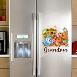 Personalized Gift For Grandma Harvest Decal