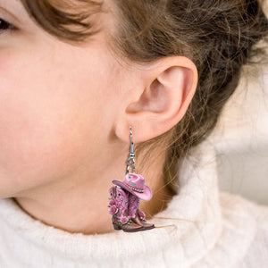 Cowgirl Boots - Personalized Cowgirl Earrings