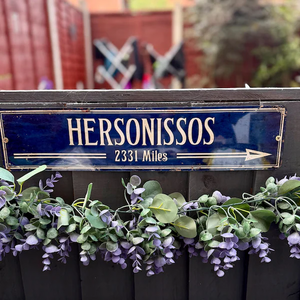 Custom Text Sign, Personalized Metal Sign