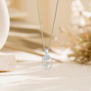 Personalized Birthflower Necklace