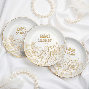 Our Special Day Beach, Ceramic Dish, Gift For Wife And Beach Lovers