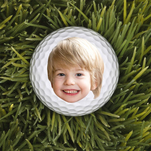 Custom Photo Best Daddy By Par Personalized Golf Ball