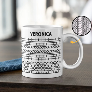 FK This Sht Funny Personalized Mug, Hidden Funny Message Mug, Father's Day Gift for Dad, Gift for Colleagues, Custom Name