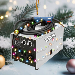 Personalized Welder Ornament,Welding Tool Ornaments for Christmas Tree