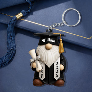 Celebrate Academic Achievements - Class Of 2026 Personalized Acrylic Keychain