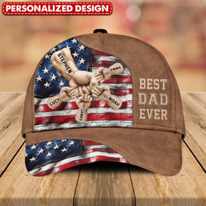 Best Dad Ever - Personalized Father Classic Cap