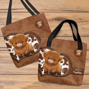 Just A Girl Who Loves Highland Cows - Personalized Tote Bag