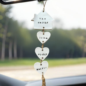 Engraved Name Family Member Personalized Gift, Housewarming Gift